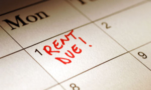 The first of the month is like Christmas for Landlords.